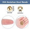 304 Stainless Steel Beads STAS-SC0006-92A-2