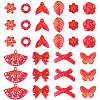 182Pcs 100G Transparent Acrylic Beads OACR-TA0003-66D-2