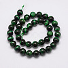 Natural Tiger Eye Bead Strands G-P230-08-G-10mm-2