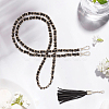 Adjustable Black Imitation Leather Bag Straps PURS-CL0001-55B-7