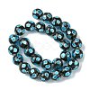 Handmade Silver Sand Lampwork Beads Strands LAMP-A003-01A-2