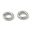 Tarnish Resistant 304 Stainless Steel Open Jump Rings X-STAS-Q186-02-3x0.6mm-3