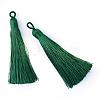 Polyester Tassel Big Pendants Decoration AJEW-S059-01-1