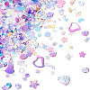 100G Plastic Sequins Beads PVC-TA0001-04C-3