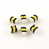 Mixed Shapes Handmade Polymer Clay Beads CLAY-R060-114-2
