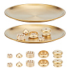 15Pcs 5 Styles Mini Brass Incense Holder AJEW-OC0015-98-1