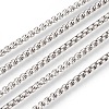 Tarnish Resistant 304 Stainless Steel Box Chains CHS-L017-07B-1