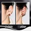 30Pcs Silicone Ear Nuts SIL-BBC0001-04A-5