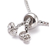 Cubic Zirconia Oval Tennis Bracelet for Men Women Gift BJEW-F417-05P-RS-4
