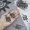 Western Style Acrylic Big Pendants SACR-SC0001-09-3