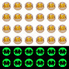 50G Luminous Transparent Acrylic Beads OACR-TAD0001-01M-1