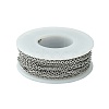 Tarnish Resistant 304 Stainless Steel Cable Chains CHS-H001-2mm-15P-3