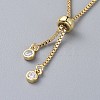 Brass Bolo Slider Bracelets BJEW-JB04688-M-5