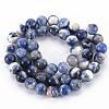 Natural Sodalite Beads Strands G-S279-10-8mm-2