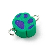 Polymer Clay Connector Charms PALLOY-JF01766-6