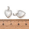 Brass & Natural Shell Pendants SH-CBADD64-09P-3