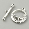 Tibetan Style Alloy Toggle Clasps FIND-CJC0017-21B-AS-2