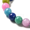 Natural Yellow Jade Beads Strands JBR10mm-C-3