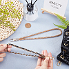 2Pcs 2 Styles Iron Strap Chain BJEW-WR0001-01-3