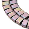 Electroplated Non-magnetic Synthetic Hematite Beads Strands G-C106-B01-04B-3