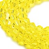 Transparent Glass Beads Strands GLAA-F029-4mm-21-3