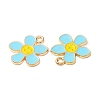 Alloy Enamel Pendants ENAM-C009-01G-5