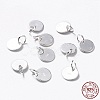 925 Sterling Silver Pendants X-STER-K167-006B-S-1