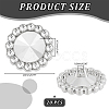 20Pcs Alloy Rhinestone Shank Buttons BUTT-GA0001-19A-2