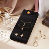 Microfiber Rings & Necklace & Earrings Display Stand ODIS-WH0002-85-5