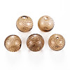 Transparent Handmade Blown Glass Globe Beads GLAA-T012-40A-01-1