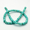 Natural Howlite Beads Strands TURQ-P027-53-2