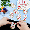 5Pcs Polyester Thread Cloth Patches PATC-DC0001-13-3