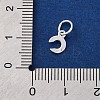 925 Sterling Silver Letter Charms STER-C012-01S-C-3