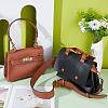 2Pcs 2 Style Cowhide Leather Bag Handles FIND-WR0010-19A-4