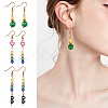 DIY Round Cat Eye Beads Bracelet Making Kit DIY-SZ0006-56D-7