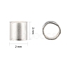 Brass Crimp Beads KK-R077-2mm-S-3