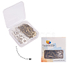 Tibetan Style Toggle Clasps TIBE-PH0004-84-2