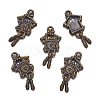 Alloy Pendants PALLOY-A15371-AB-NF-3