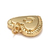 Rack Plating Golden Brass Pendants KK-E260-01G-C-3