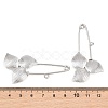 Trillium 304 Stainless Steel Safety Pins Brooch Findings SA-CBA098D-14C-P01-3