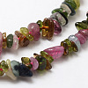 Natural Multicolor Tourmaline Beads Strands X-G-F328-37-3