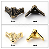 24 Stes 2 Colours Zinc Alloy Bracket FIND-GF0001-79-3