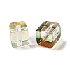 Two Tone Transparent Glass Beads GLAA-NH0001-03D-2