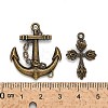 Tibetan Style Alloy Pendants TIBEP-X0005-03-AB-4