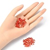 Opaque & Transparent Inside Colours Glass Seed Beads SEED-YW0002-17B-5