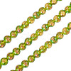 1 Strand Handmade Glod Sand Lampwork Beads Strands LAMP-TA0002-09E-3