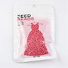 8/0 3mm Baking Paint Glass Seed Beads Loose Spacer Beads X-SEED-S002-K16-3