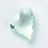 Transparent Acrylic Charms MACR-G055-11mm-M-4