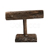 T-Shaped Bar Wood Bracelet Display Stands BDIS-F005-01B-2