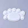 Plastic Watercolor Oil Palette AJEW-L072-B04-2